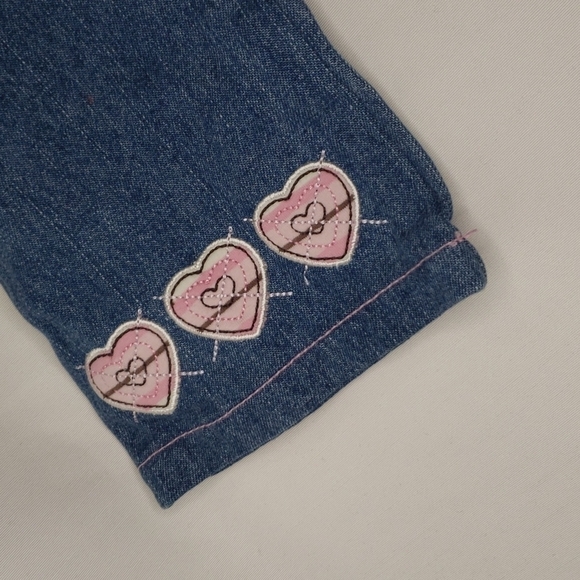 5/$30 BUNDLE of 3 T Shirts + Embroidered Jeans Elastic Supergirl Owl Long Sleeve - Picture 7 of 8